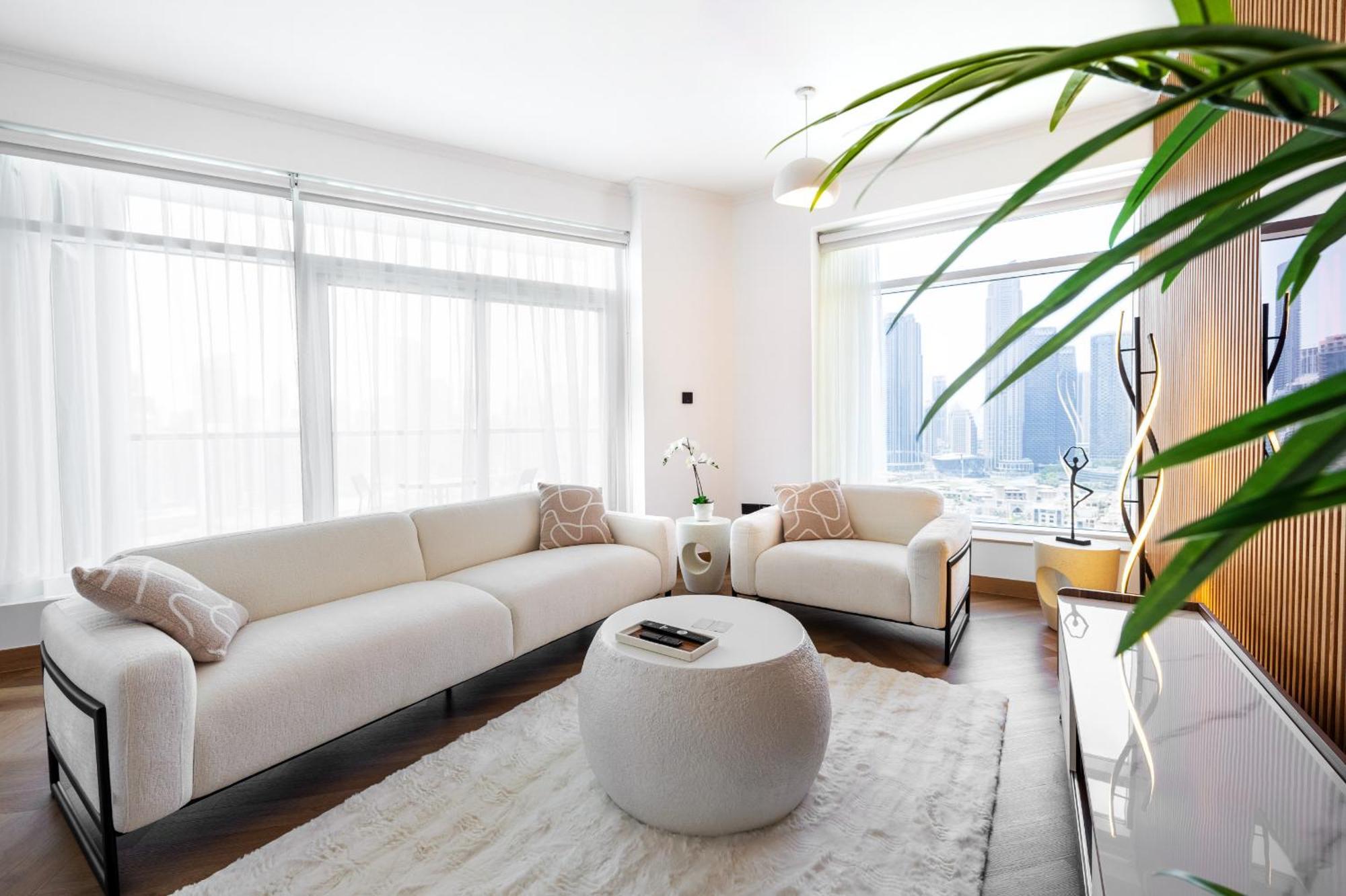 Upgraded Apartment With Stunning Burj Khalifa View Дубай Екстериор снимка